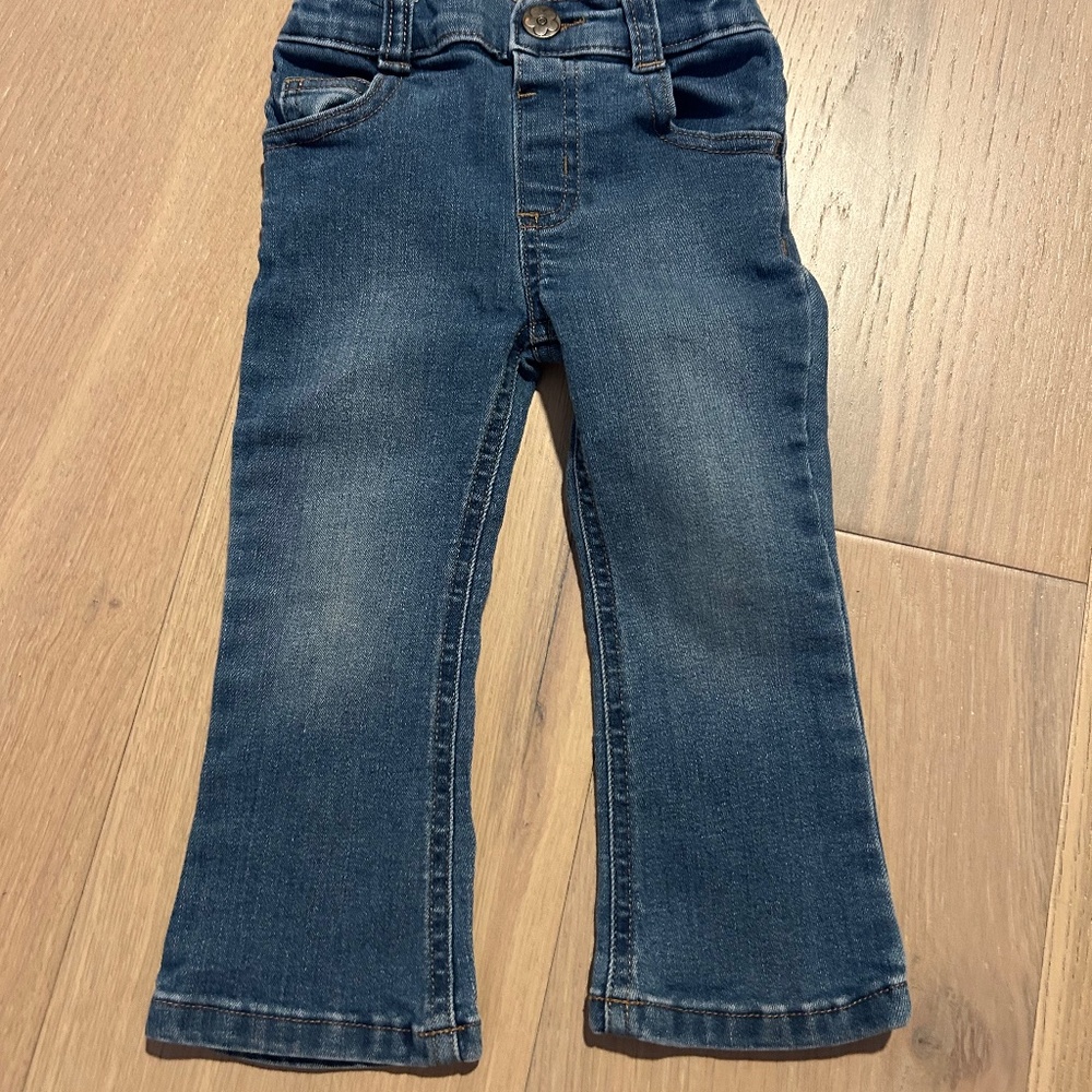 Garanimals Bell Bottom Jeans for Girls Size 18M Denim ~ Casual ~ Girlhoodcore!
